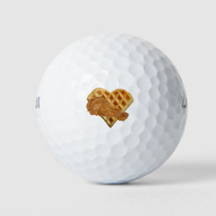 Balles De Golf aimer les gaufres de poulet