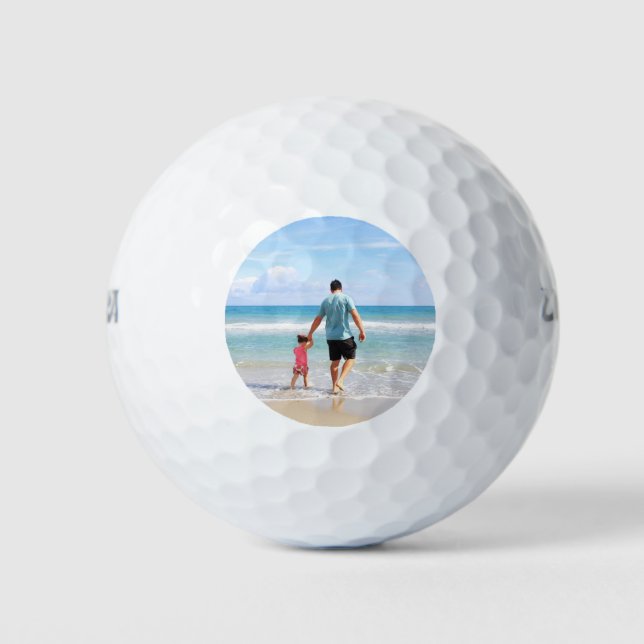 Balles De Golf Ajouter votre propre photo et/ou texte (Devant)