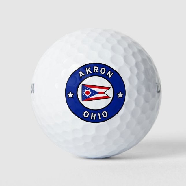 Balles De Golf Akron Ohio (Devant)