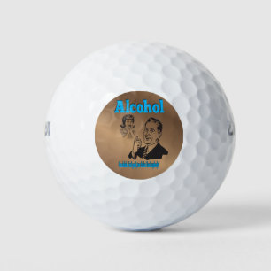 Balles De Golf Alcool Humour Gag Jokester