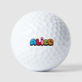 Balles De Golf Alice