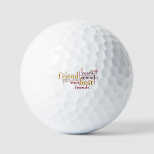 BALLES DE GOLF **ALL WAYS TO SAY FRIEND** GOLF BALL