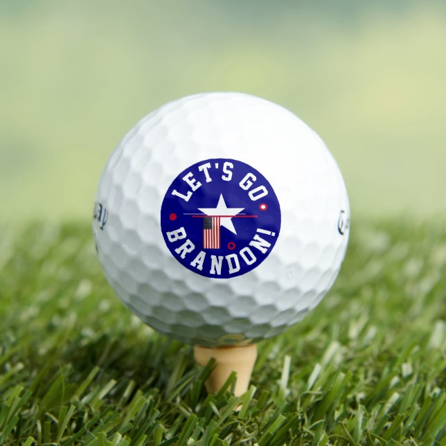 Balles De Golf Allons à Brandon Golf Balls (T-shirt Insitu)