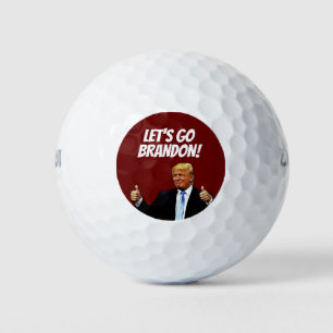 BALLES DE GOLF ALLONS BRANDON DONALD TRUMP GOLF BALLS
