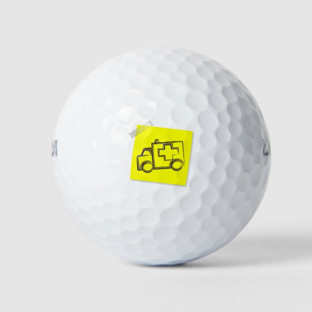 Balles De Golf Ambulance (Devant)