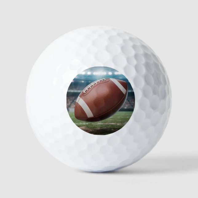 Balles De Golf American Football (Recto)