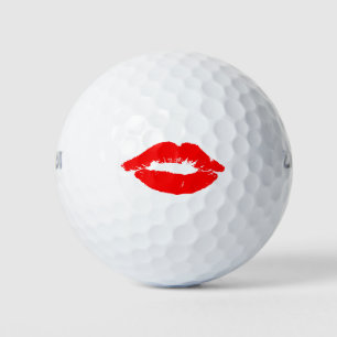 Balles De Golf Amour Coeur Romantique Baiser Amour Destinée