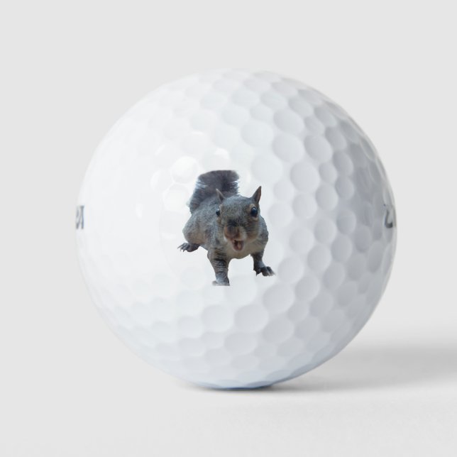 Balles De Golf Amusant Boules de golf d'écureuil pas cher (Devant)