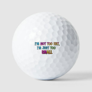 Balles De Golf Amusement et humour dans le sport de golf