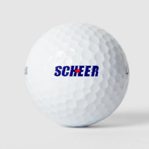 Balles De Golf Andrew Scheer Speedy Couleur de feuille d'érable b