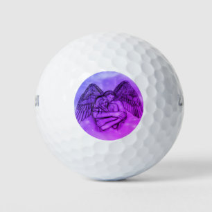 Balles De Golf Ange Eros en amour , je t'aime