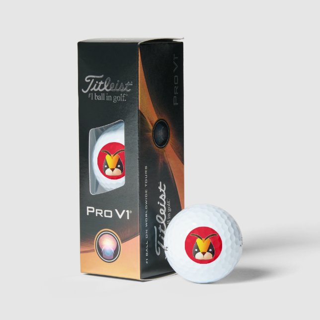 Balles De Golf Animaux Titleist 2023 Pro V1 Golf Balls (Conditionnement)