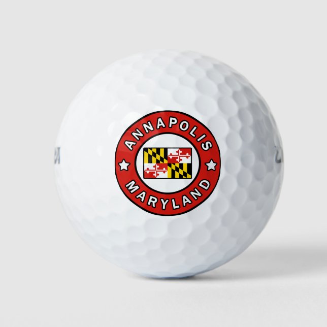 Balles De Golf Annapolis Maryland (Devant)