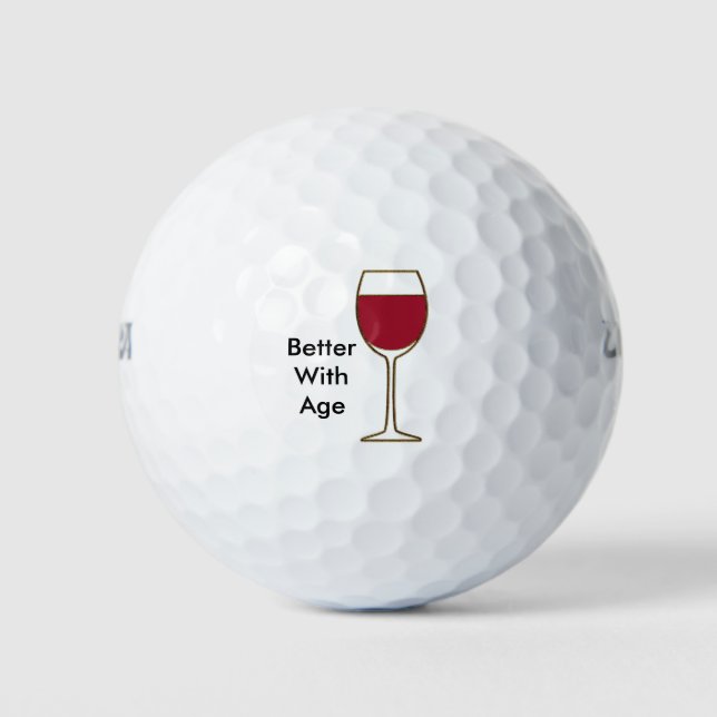 Balles De Golf Anniversaire drôle (Devant)