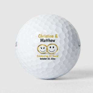 Balles De Golf Anniversaire Favoriser mignon dessin Mariage annea