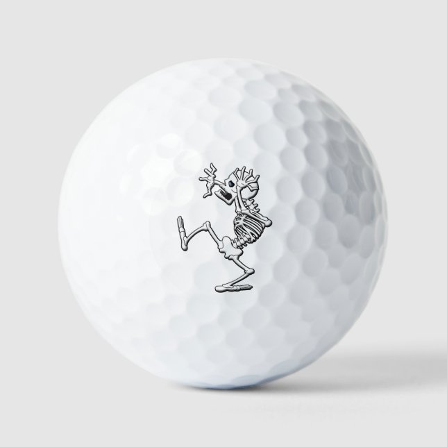 Balles De Golf Anticipation du squelette (Recto)