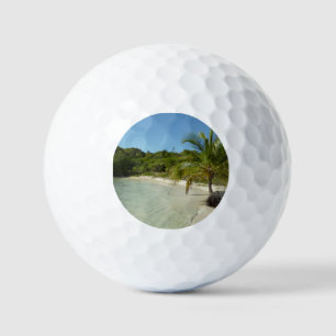 Balles De Golf Antiguan Beach Beautiful Tropical Landscape