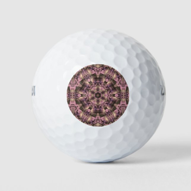 Balles De Golf Antiquité rose victorienne (Devant)
