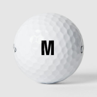 Balles De Golf Appel "M"