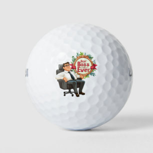 Balles De Golf Appréciation de l'employé du jour de la garde