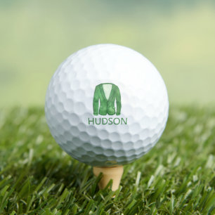 Balles De Golf Aquarelle Vert tournoi de golf Veste personnalisée