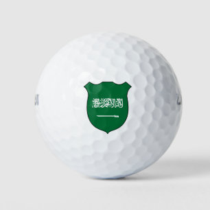 Balles De Golf Arabie Saoudite Drapeau Grand Patriotique