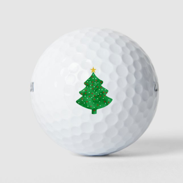 Balles De Golf Arbre de Noël à feuillage persistant Waterton (Devant)