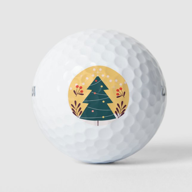 Balles De Golf Arbre de Noël x (Devant)