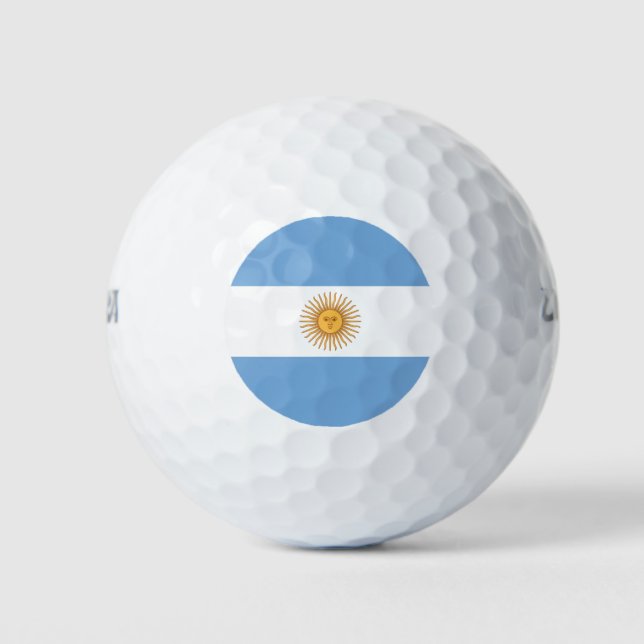 Balles De Golf argentine (Devant)