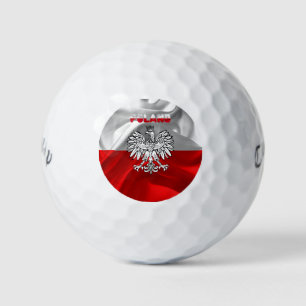 Balles De Golf Armoiries de la Pologne