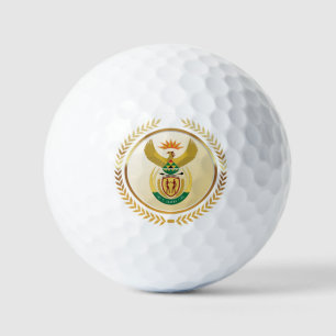 Balles De Golf Armoiries de l'Afrique du Sud