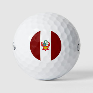 Balles De Golf Armoiries du Pérou