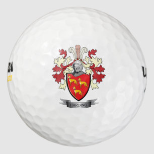 Balles De Golf Armoiries d'une crête de famille