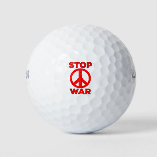 Balles De Golf Arrêter la guerre