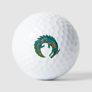Balles De Golf Art de l'alligator tribal