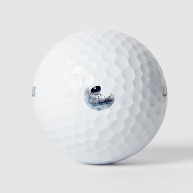 Balles De Golf Astronaut Espace (Devant)