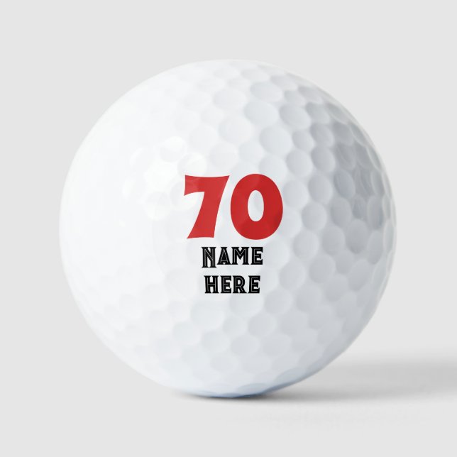 Balles de golf au nom personnalisé Elegant best Gr (Recto)