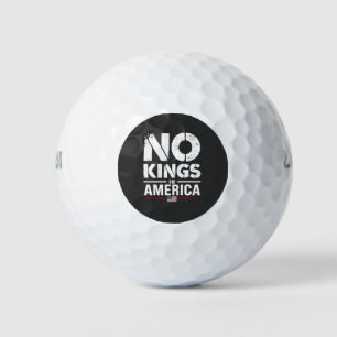 Balles De Golf Aucun roi en Amérique Drapeau patriotique américai