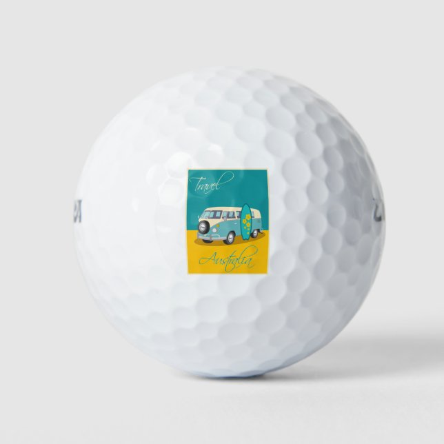 Balles De Golf Australie : Voyage (Devant)