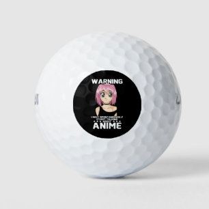 Balles De Golf avertissement peut commencer à parler d'animation