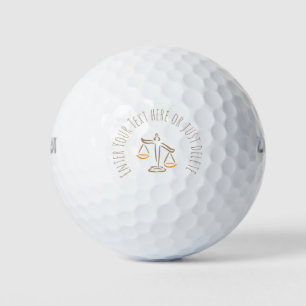 Balles De Golf Avocat   Procureur   Juge   Cabinet d'avocats / Bu