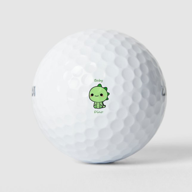 Balles De Golf Baby Dino (Devant)