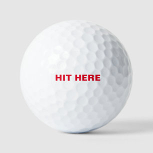 Balles De Golf Bal De Golf Cible Drôle