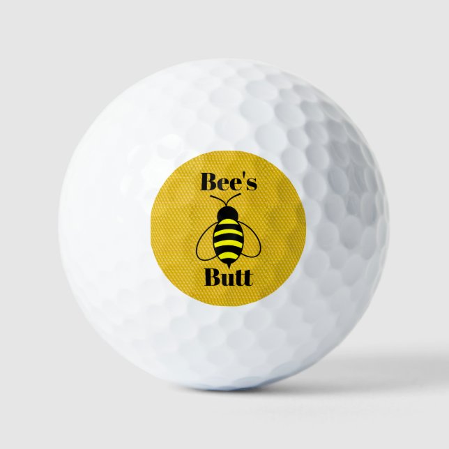 Balles De Golf Bal de golf de Bee's Butt (Recto)