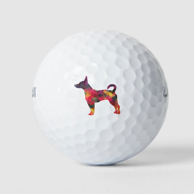 Balles De Golf Bal de golf de Rat Terrier (Devant)