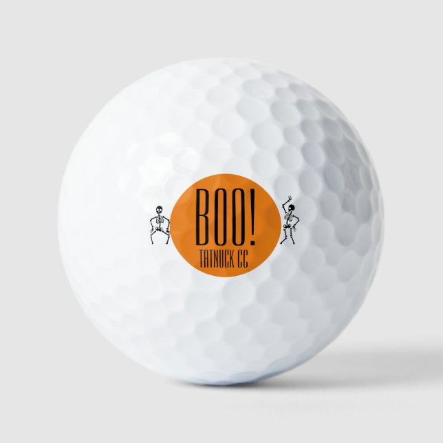 Balles De Golf Bal de golf Halloween Custom (Recto)