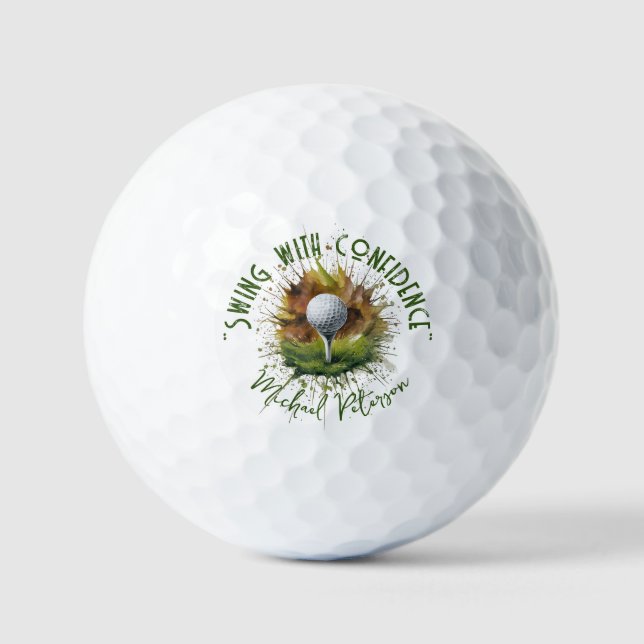Balles De Golf Bal de golf & The Splash Art (Recto)