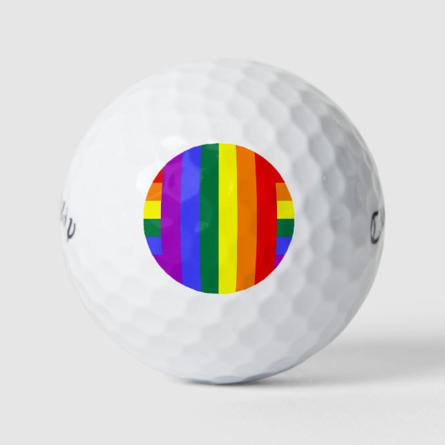 Balles De Golf #balles de golf arc-en-ciel (Devant)