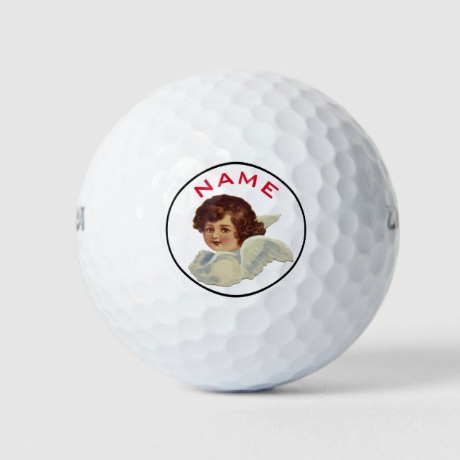 Balles De Golf Ballons de golf ANGEL PERSONNALISABLES (Devant)