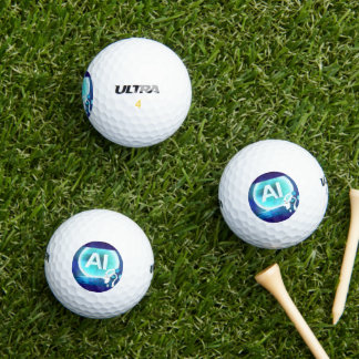 Balles De Golf Ballons de golf cool Design d'intelligence artific